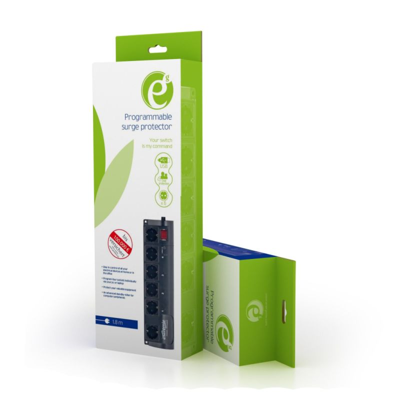Сетевой фильтр питания EnerGenie (EG-PMS2)