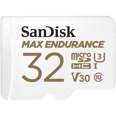 Карта пам\'яті SanDisk 32GB microSDHC class 10 UHS-I U3 Max Endurance (SDSQQVR-032G-GN6IA)