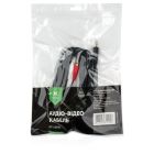 Кабель мультимедийный 3.5mm M to 2xRCA M 5.0m Vinga (VCPDCJ35MRCA25BK)
