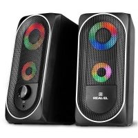 Акустична система REAL-EL S-110 USB Black (EL121100009)