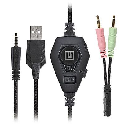 Навушники REAL-EL GDX-7680 Black (EL124100046)