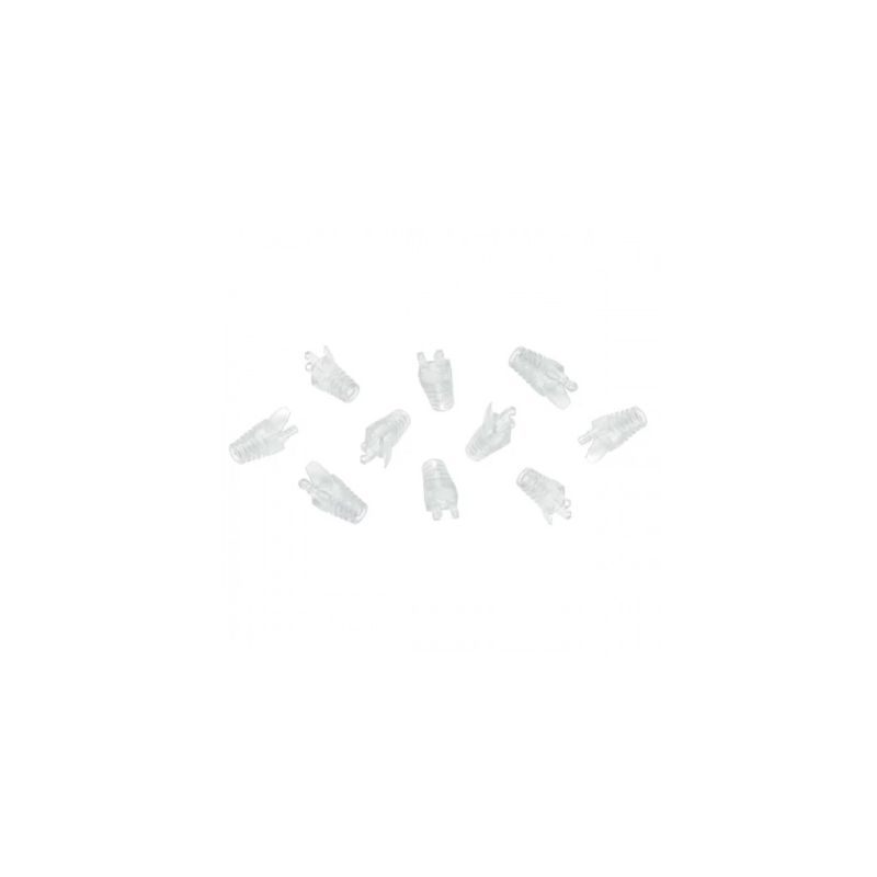 Колпачок коннектора RJ-45 TRANSPARENT Cat.5/Cat.6 (100 шт/уп.) Merlion (CPRJ45ML-TR-CAT5/6)