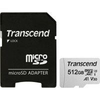 Карта пам\'яті Transcend 512GB microSDXC Class 10 U3 (TS512GUSD300S-A)