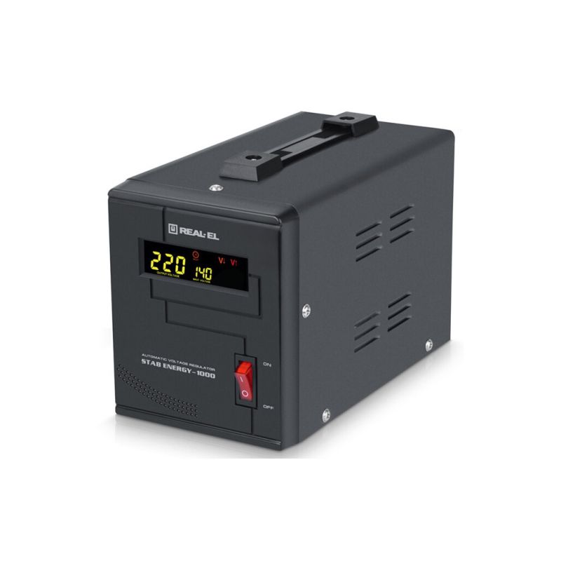 Стабилизатор напряжения REAL-EL STAB ENERGY-1000 (EL122400012)