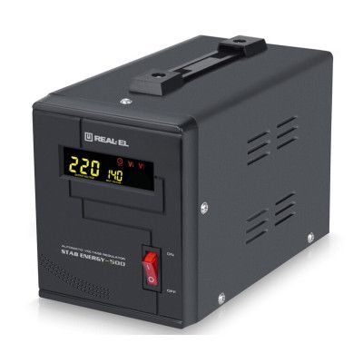 Стабилизатор напряжения REAL-EL STAB ENERGY-500 (EL122400011)
