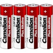 Батарейка Camelion AA LR6 Plus Alkaline (Shrink) * 4 (LR6-SP4)