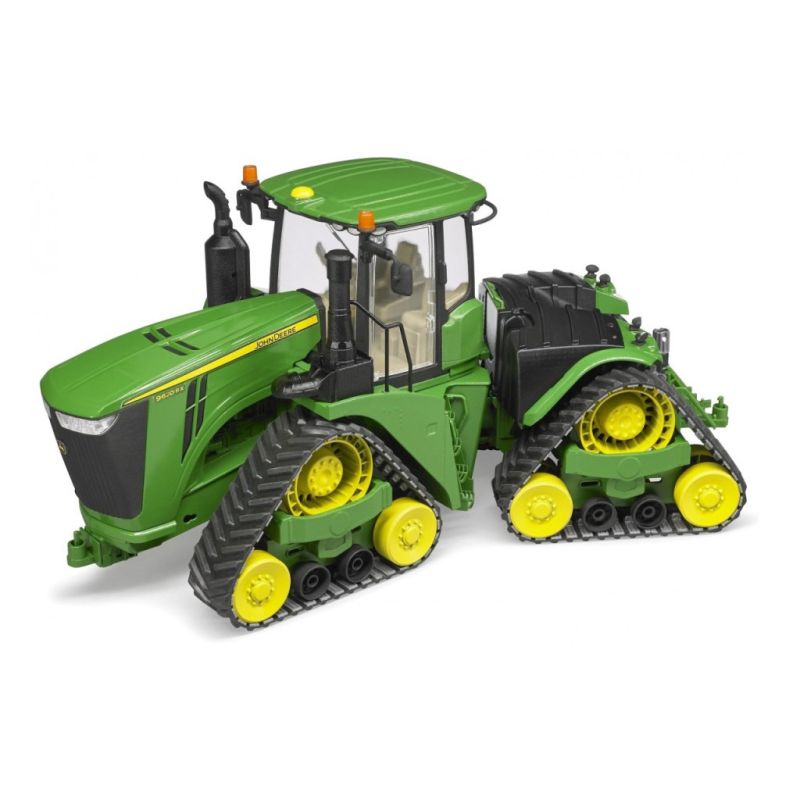 Масштабная модель автомобиля Bruder трактор John Deere 9620RX на гусеницах 1:16 (04055)