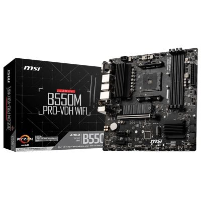 Материнська плата MSI (B550M PRO-VDH WIFI)