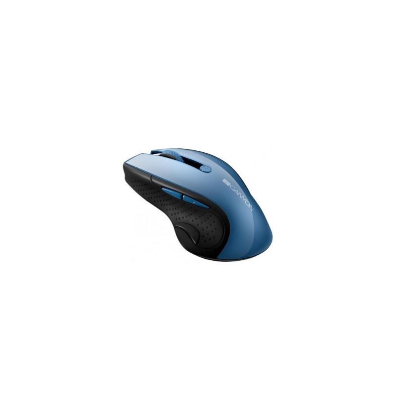 Мышка Canyon Wireless Black/Blue (CNS-CMSW01BL)