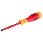 Отвертка Tolsen Premium диэлектрическая VDE шестигранная H 4.0х75 мм (V31004)