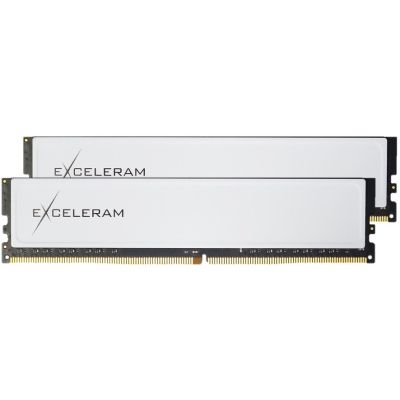 Модуль пам\'яті для комп\'ютера DDR4 16GB (2x8GB) 3200 MHz Black&White eXceleram (EBW4163216AD)
