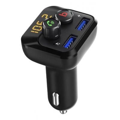 FM модулятор Grand-X (98GRX) MegaBass, Bluetooth V5.0 MicroSD, 2USB , MegaBass, han (98GRX)
