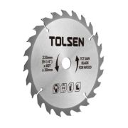 Диск пильний Tolsen пильний з ТВС напайками по дереву 210х48Т*30мм (76441)