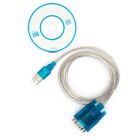 Кабель для передачи данных USB to COM 1.0m transparent Vinga (VCPUSBCOM)