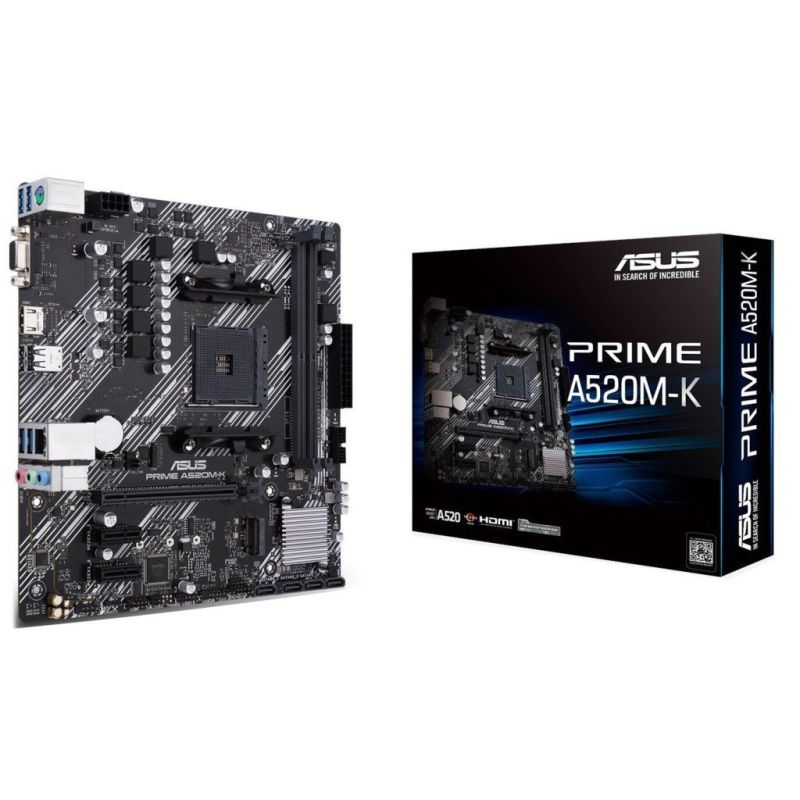 Материнская плата ASUS (PRIME A520M-K)
