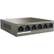 Комутатор мережевий Tenda (TEF1106P-4-63W)