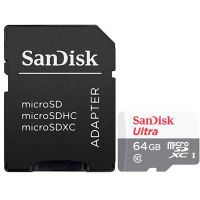 Карта пам\'яті SanDisk 64GB microSD class 10 Ultra Light (SDSQUNR-064G-GN3MA)