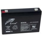 Батарея до ДБЖ Ritar (RT670), 6V-7.0Ah (RT670)