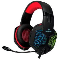 Наушники REAL-EL GDX-7750 Black/Red (EL124100048)