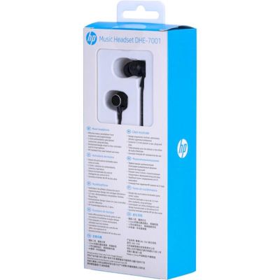 Наушники HP (DHE-7001) Headset Black (DHE-7001)