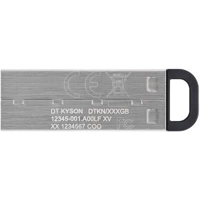 USB флеш накопитель Kingston 256GB DT Kyson Silver/Black USB 3.2 (DTKN/256GB)