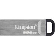 USB флеш накопитель Kingston 256GB DT Kyson Silver/Black USB 3.2 (DTKN/256GB)