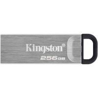 USB флеш накопичувач Kingston 256GB DT Kyson Silver/Black USB 3.2 (DTKN/256GB)