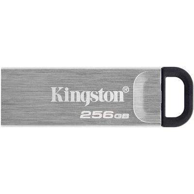 USB флеш накопитель Kingston 256GB DT Kyson Silver/Black USB 3.2 (DTKN/256GB)
