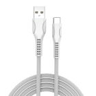 Дата кабель USB 2.0 AM to USB-C 1.0m line-drawing white ColorWay (CW-CBUC029-WH)