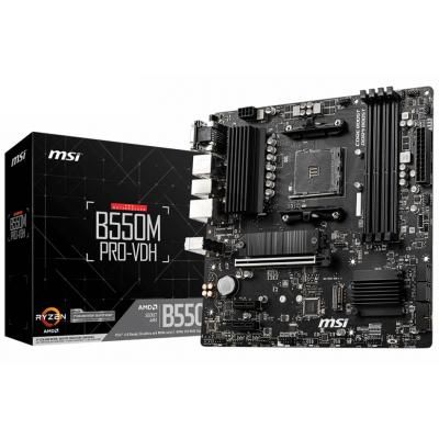 Материнська плата MSI (B550M PRO-VDH)