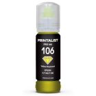 Чернила Printalist Epson 106 L7160/7180 70г Yellow (PL106Y)