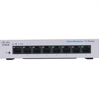 Коммутатор сетевой Cisco (CBS110-8T-D-EU)