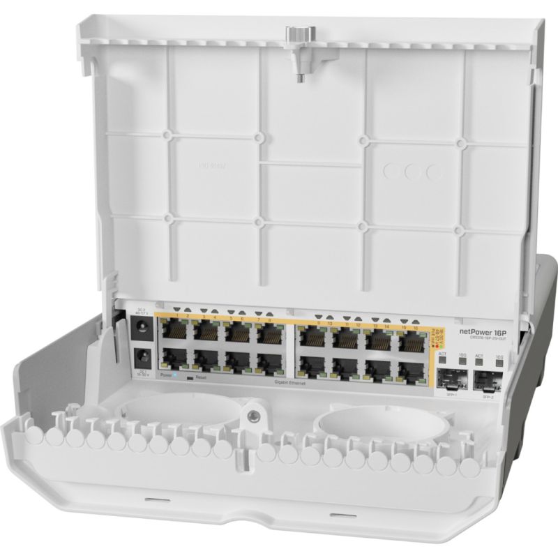 Коммутатор сетевой Mikrotik (CRS318-16P-2S+OUT)