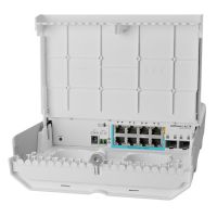 Комутатор мережевий Mikrotik (CSS610-1Gi-7R-2S+OUT)
