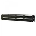 Патч-панель 19" 48xRJ-45 UTP cat.5е, 2U, тип 110 Cablexpert (NPP-C548CM-001)