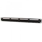 Патч-панель 19" 24xRJ-45 UTP cat.6, 1U, тип 110 Cablexpert (NPP-C624CM-001)