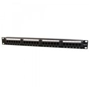 Патч-панель 19" 24xRJ-45 UTP cat.6, 1U, тип 110 Cablexpert (NPP-C624CM-001)
