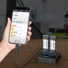 Док-станция для накопителей Maiwo 2*SATA M.2 SSD Key B/B+M USB 3.1 Gen1 Type-C (K3016SG1)