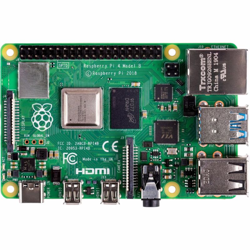 Микро ПК Raspberry Pi 4, Model B, 8GB (RPI4-MODBP-8GB)