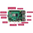 Мікро ПК Raspberry Pi 4, Model B, 8GB (RPI4-MODBP-8GB)