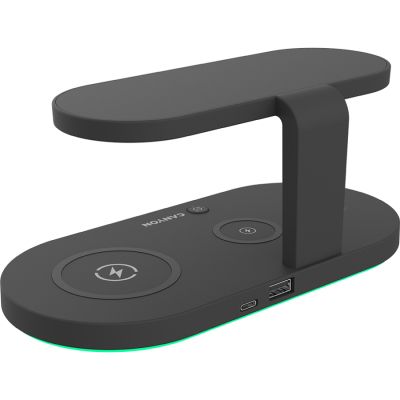 Зарядное устройство Canyon 5in1 Wireless charger with UV sterilizer (CNS-WCS501B)