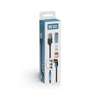 Дата кабель USB 2.0 AM to Lightning + Micro 5P + USB-C 1.0m Magnetic Ro ColorWay (CW-CBUU037-BK)