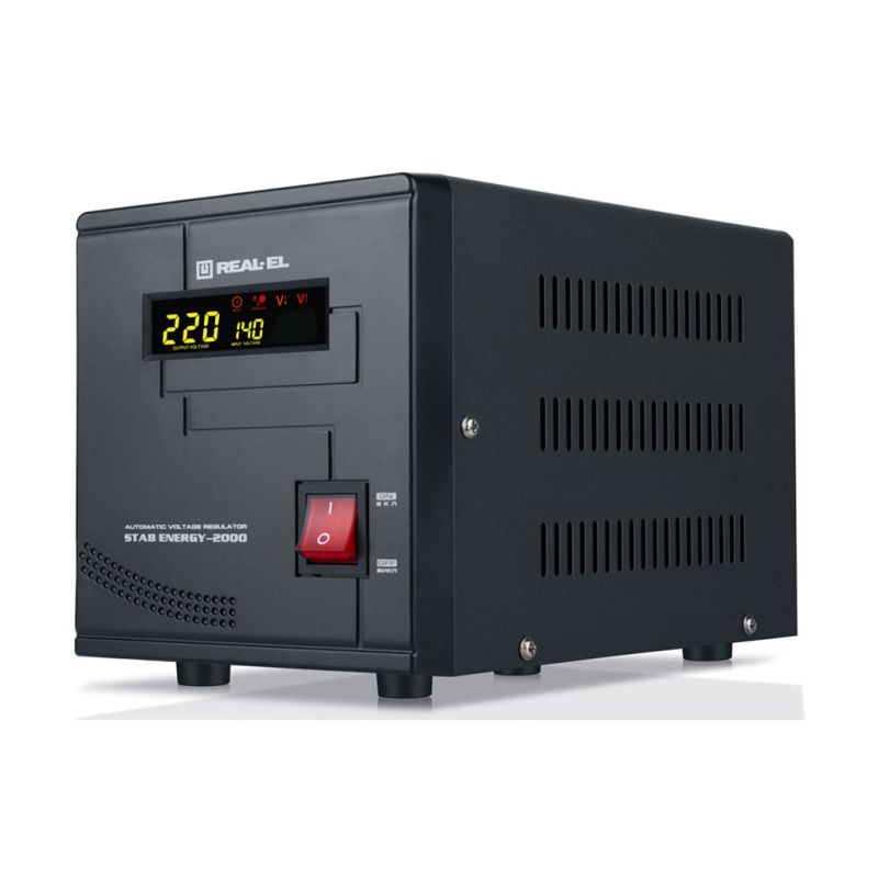 Стабилизатор напряжения REAL-EL STAB ENERGY-2000 (EL122400013)