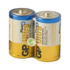 Батарейка Gp D GP Ultra Plus LR20 (Shrink) * 2 (13AUP21-S2 / 4891199219269)