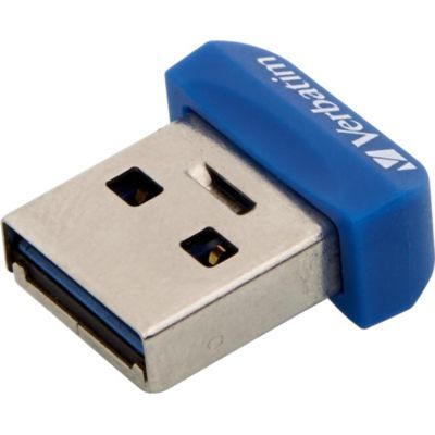 USB флеш накопичувач Verbatim 32GB Store \'n\' Stay NANO Blue USB 3.0 (98710)