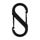 Карабін туристичний Nite ize Plastic Carb S Biner Size 6 NI676 All Black (4823082709571)