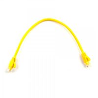 Патч-корд 0.25м, RJ-45, Cat.5e, CU, мідь, жовтий Ritar (PCR-CU/0.25Yw / 04278)