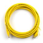 Патч-корд 20м, RJ-45, Cat.5e, CU, медь, желтый Ritar (PCR-CU/20Yw / 04300)