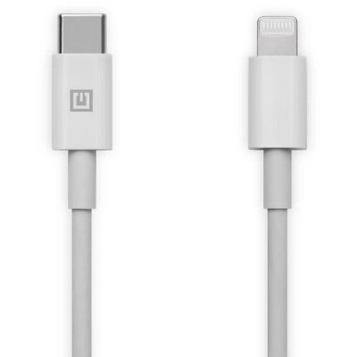 Дата кабель USB-C to Lightning 2.0m MFI TPE White REAL-EL (EL123500058)