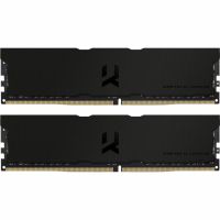 Модуль памяти для компьютера DDR4 32GB (2x16GB) 3600 MHz Iridium Pro Deep Black Goodram (IRP-K3600D4V64L18/32GDC)